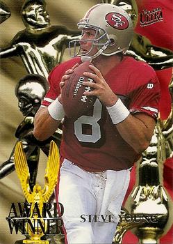 Steve Young San Francisco 49ers 1995 Ultra Fleer NFL Award Winners #6